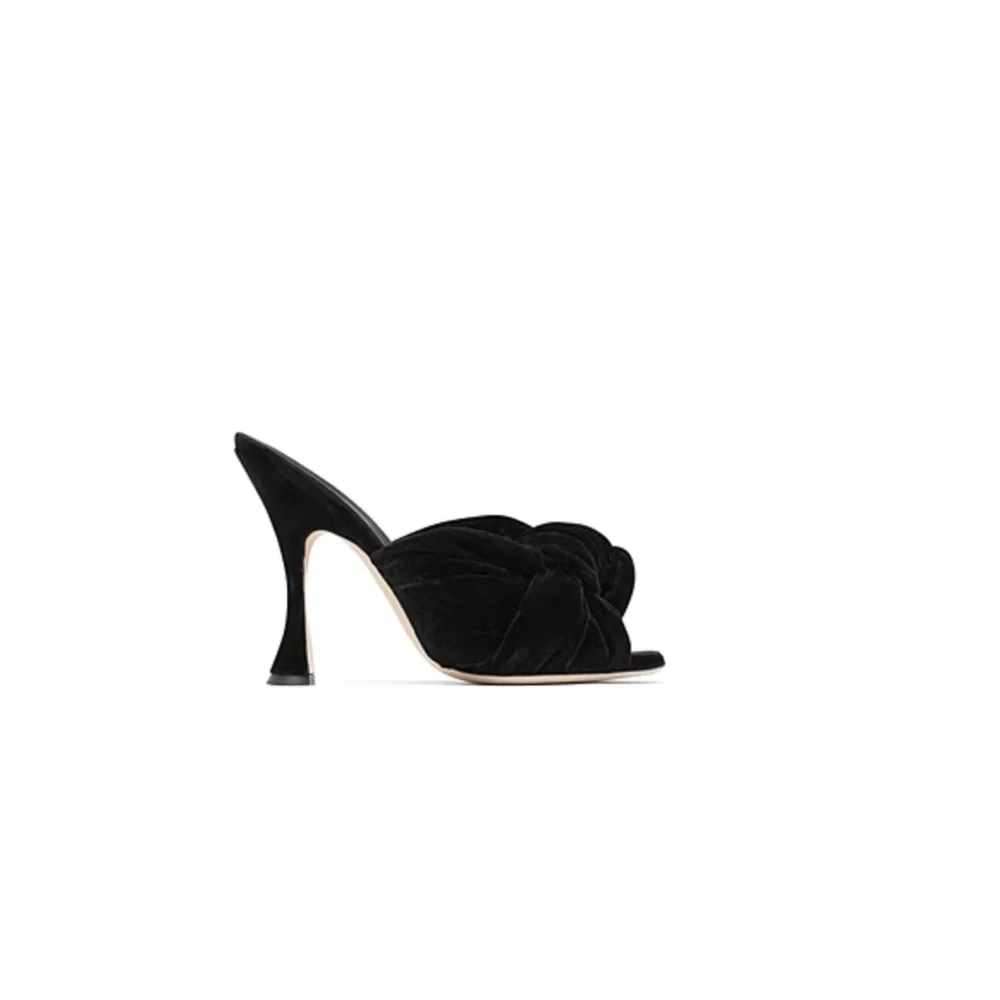 MULE MAXI BOW LEATHER - Picture 2 of 9